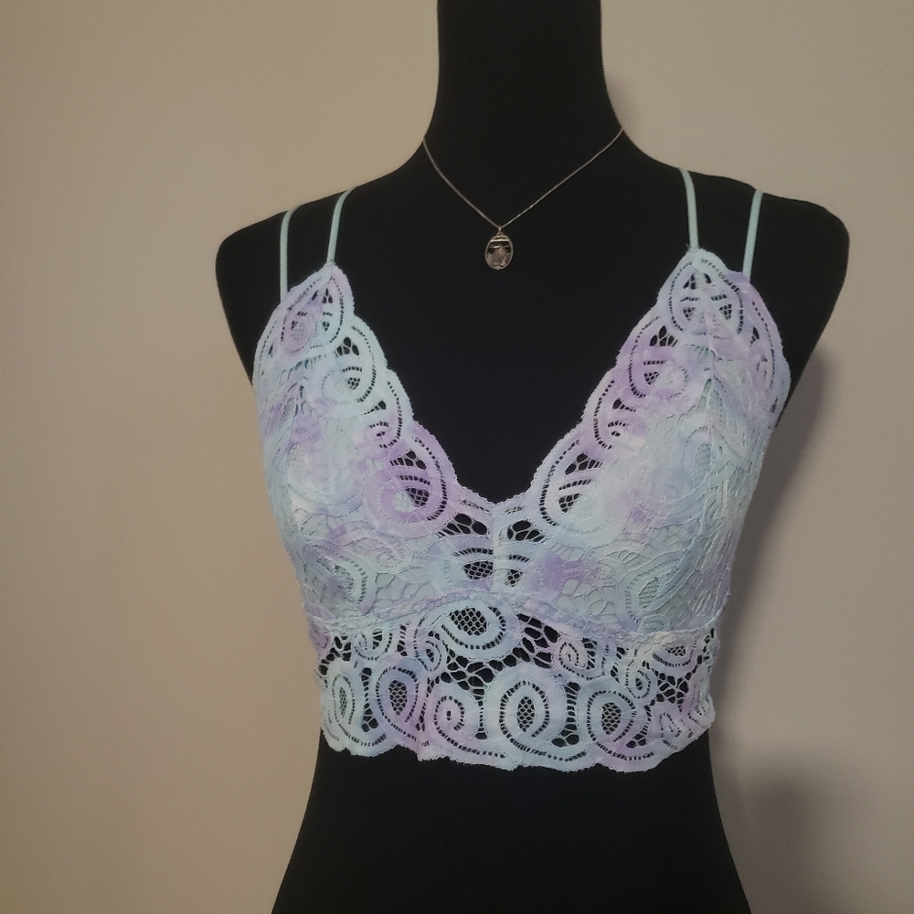 Tie Dye Lace Bralette
